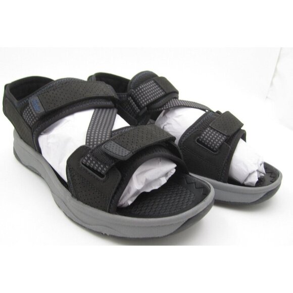 New Men Florsheim Comfortech Hook & Loop Treadlite River Sandal Sz 12US - Picture 1 of 7